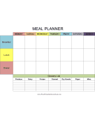 Grocery List Meal Planner
