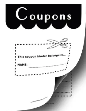 Coupon Binder